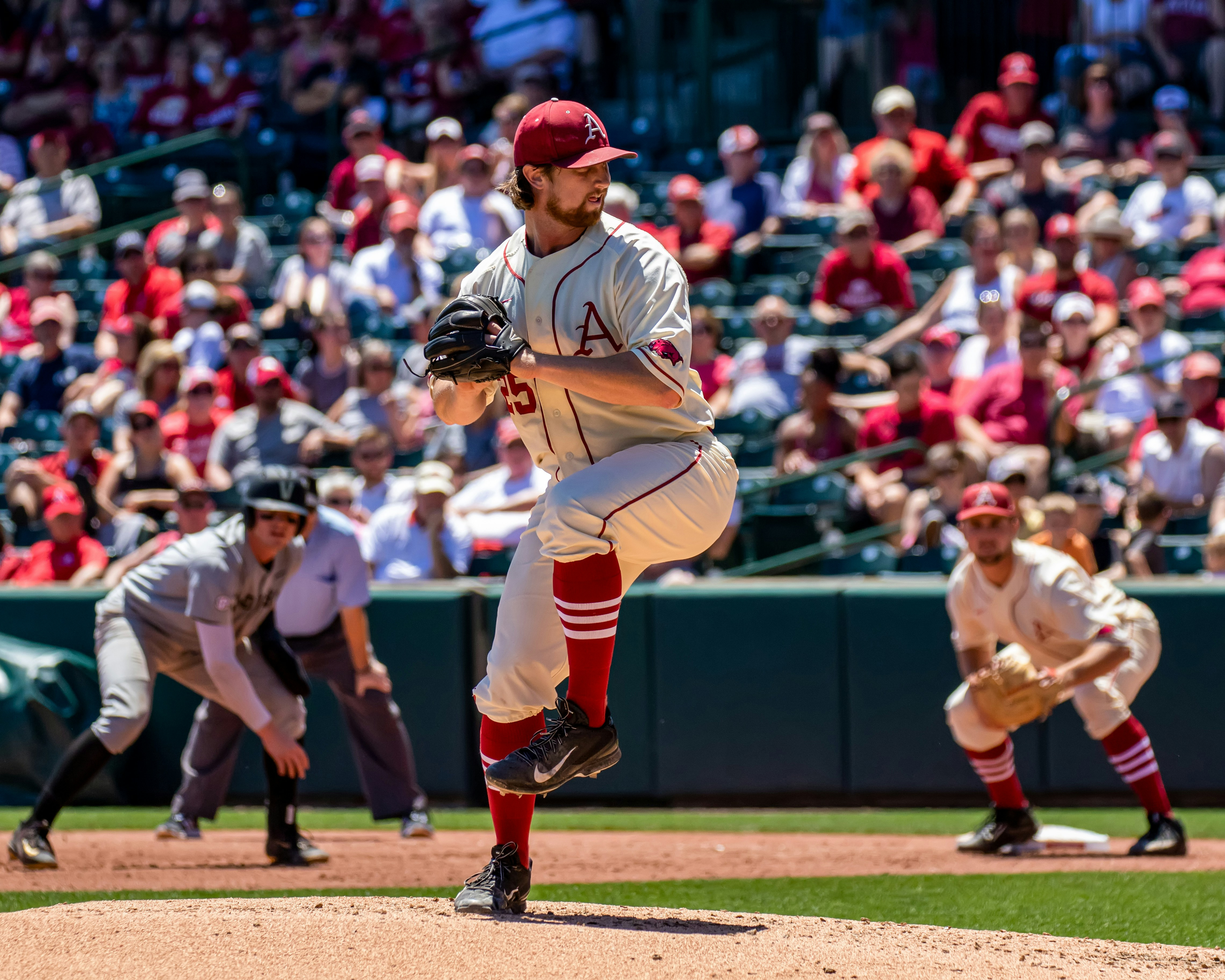 Illustration joueur de baseball